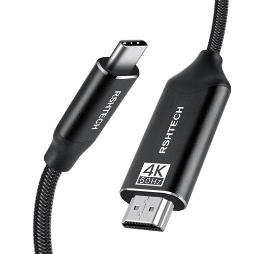 USB C to HDMI Cable, 4K 60Hz UHD, 9.8ft ( 3m )